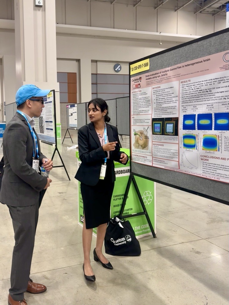Prarthana presents at AAPM