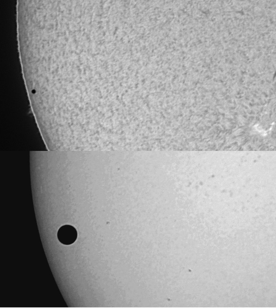 Mecury was blocking only 0.004% of the sunlight, so it was impossible to see any effect unless you looked at the transit with a special telescope.