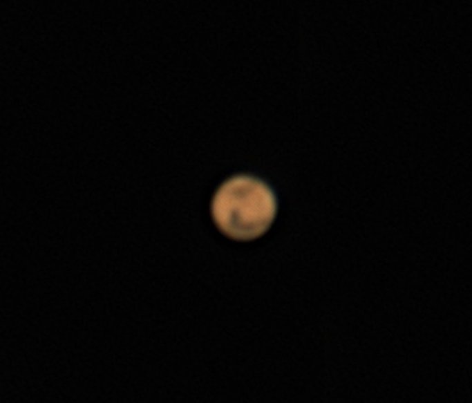 View of Mars